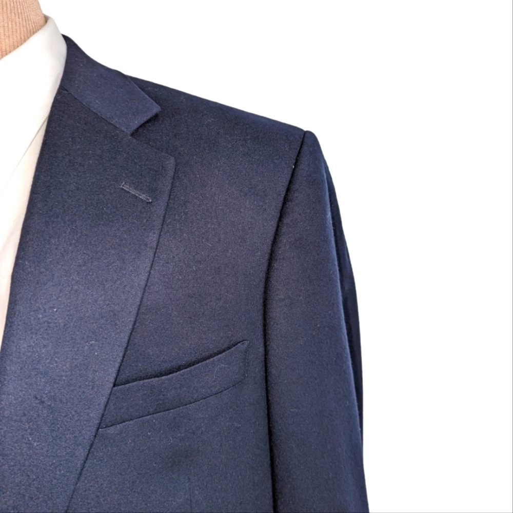 Loro Piana 100% Cashmere ( Brooks Brothers Navy Blazer..Size 46L - Picture 5 of 12